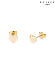 Ted Baker Gold Tone HARLY: Tiny Heart Stud Earrings (C15977) | $58