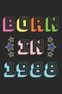 在飛比找博客來優惠-Born In 1988: Lined Journal, 1