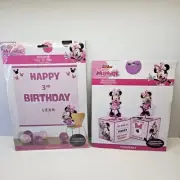 Minnie Mouse Party Supplies - Customizable Back Drop and Table Decor