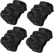 Zerodis Pushchair Wheels Cover Tyre Protection Wheel Protection Accessories for Children Baby Dustproof 4 Pieces (L)