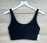 Lululemon Align Bra Reversible A/B Cup Nulu Size 6 Black LTDC 28179.
