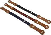 [JEWEDECO] Toddler Boy Girl Elastic Belts 3 Pack of Stretchy Boys and Girls Belts for Casual Formal