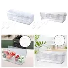Chilled Condiment Server Condiment Container with Lid for Bar Parties Salad