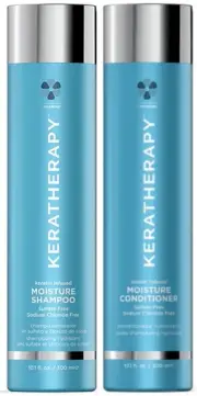 NEW - Keratherapy Keratin Infused MOISTURE Shampoo & Conditioner DUO 10.1 oz