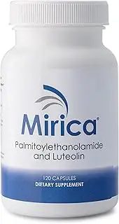 Mirica - PEA (Palmitoylethanolamide) and Luteolin - Pain Reducer - Calm and support the nervous system and support a healthy immune response - 120 ct.