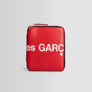 [COMME DES GARCONS WALLET] Portafoglio con Logo Grande Red