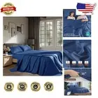Premium 100% Cotton Sheets Set - 1200 Thread Count Deep Pocket California King