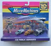 MICRO MACHINES-#38 PUBLIC SERVANTS/NEW AND UNOPENED-75030 GALOOB