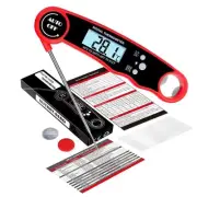 High Precision Digital Meat Thermometer,LCD Display Screen,Waterproof Ultra F...
