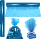 Cellophane Wrap Roll - 100ft x 16in - Blue, 2.3 Mil Thick -Gifts, Baskets, Decor