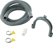 Washing Machine Drain Hose 1.5/2meters, Drain Extension Pipe Spare Parts for Dishwasher Washer, Household Equipment Accessories(2M)