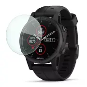 StrapsCo PET Full Screen White Film Screen Protector for Garmin Fenix 5S Plus