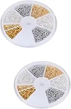 Packs Socket Hook Rings Sheep Eye Bolts Plating Iron Screws DIY Nails Set Threaded Hook Home Improvement Craft Projects