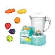 Kids Pretend Playset Blender Toy Kitchen Appliance Childrens Action-Fun Set