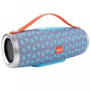 Laser Bluetooth Tube Speaker Blue