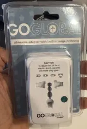 CONAIR Go Global All in One Adapter With Built in USB Port Model GG237AP