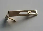 Gold Pickguard Bracket Scratch Plate Bracket w/ Screws fits Les Paul Guitar