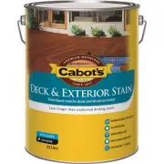 Cabot''s 10L Jarrah Water Based Deck And Exterior Timber Stain