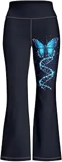 [ORGYPET] Girls Flare Leggings 5-14T Cute Bell Bottoms for Girl Yoga Pants for Gym