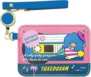 ケイカンパニー(K Company) Sanrio Characters (Vintage Retro) Pass Case with Reel Tuxedo Sam SAV-RT-TX