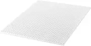 Giselle Bedding 5cm Thick King Mattress Topper, Bed Egg Crate Foam Mattresses Toppers Protector Cool Cover Sleeping Mat Home Bedroom, High Density Anti Bacterial White