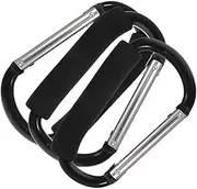 ERINGOGO Stroller Hooks 3pcs Aluminum Alloy Stroller Hangers Large Heavy Duty for Prams