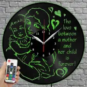 LED Vinyl Clock To kid Vinyl Record Wall Clock Led Light Wall Clock 1826