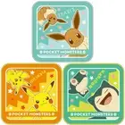 Hayashi Towel Handkerchief Eevee Pikachu Snorlax 100% Cotton