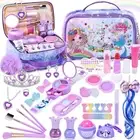Kids Makeup Kit for Girls, Unicorn Makeup Set, Real Washable Make up Kit for Lit
