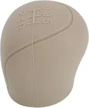 Car Gear Cover Car Shifts Protective Cover Silicone Gear Shift Stick Knob Gear Shift Pedal Car Interior Decoration Auto Gear Shift Knob Cover Shift Stick Cover Beige MOTHNUR