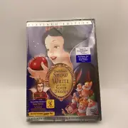 Disney~Snow White and the Seven Dwarfs~Platinum Edition~2 Disc DVD~Sealed~NEW