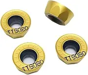 Lathe Parts Tools RPMT1204 M C TT9080 CNC Milling Cutter Metal External Turning Rpmt1204 Tt9080 Turning Tool