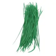 100 Pcs 5-7" Feathers Long Artificial Goose Feather Hat Trimming Green