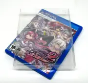 1x SONY PS VITA CIB GAME - CLEAR PLASTIC PROTECTIVE BOX PROTECTOR SLEEVE CASE
