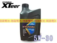 在飛比找Yahoo!奇摩拍賣優惠-彰化員林翔晟電池－HYUNDAI現代正廠機油 5W-30 適