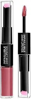 L'OREAL PARIS Infallible 2Step Lipstick, Violet Parfait, Pack of 1