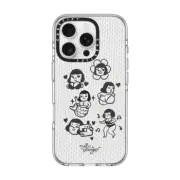 iPhone 16 Pro Clear Case MagSafe Compatible Body Positive Babes by Mel Stringer