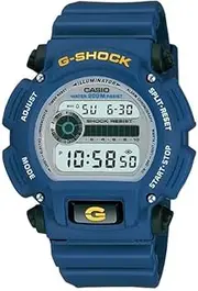 [Casio] DW9052-2 Mens Blue Digital Watch with Blue Band
