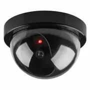 DUMMY SECURITY CAMERA Fake Dome Surveillance Flashing LED Wireless Imitation