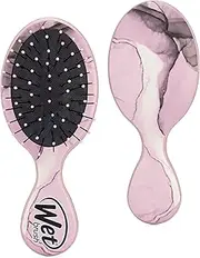Wet Brush Squirt Detangler Hair Brushes, Dusty Rose - Mini Detangling Comb with Ultra-Soft IntelliFlex Bristles Glide Through Tangles with Ease - Pain-Free Hair Accessories for All Hair Types