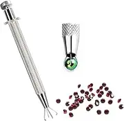 Prong Holder Professional Holder Pick-up Tool Stainless Steel 4 Prongs Claw Tweezers Parts Beads Prong Tweezer Catcher Grabber Jewelry Making Jeweler