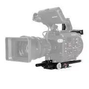JTZ DP30 Camera Cage Baseplate Rig 15mm Rod Support Mount For SONY FS7 PXW-FS7