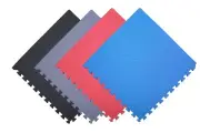 FlooringInc 5/8" Diamond Soft Thick Multi Purpose 2'x2' Interlocking Tiles