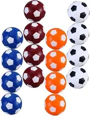 GOOHOCHY 16Pcs Durable Foosball Balls for Table Football Accessories Random Colors Replacement for Tabletop Soccer Games Practical and Easy to Store