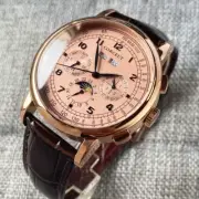 Automatic Watch for Men Multification Date Day Month Year 316L Mechanical Men'S