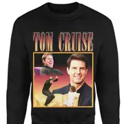 TOM CRUISE Homage Sweatshirt CrewneckHoodie sweatshirt