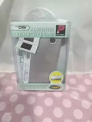 Nintendo DSi Silver Aluminum Guard Case - Power A DS - Hard Case