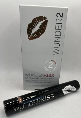 New Wunder2 Wunderkiss Lip Plumping Gloss Nude 4ml