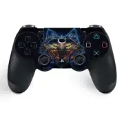 Skins Decal Wrap for PS4 / PS4 Pro Controller - Wolf Dreamcatcher Color