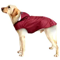 在飛比找ETMall東森購物網優惠-狗狗雨衣寵物雨披大型犬防水防風雪泰迪法斗邊牧薩摩耶帶帽披風